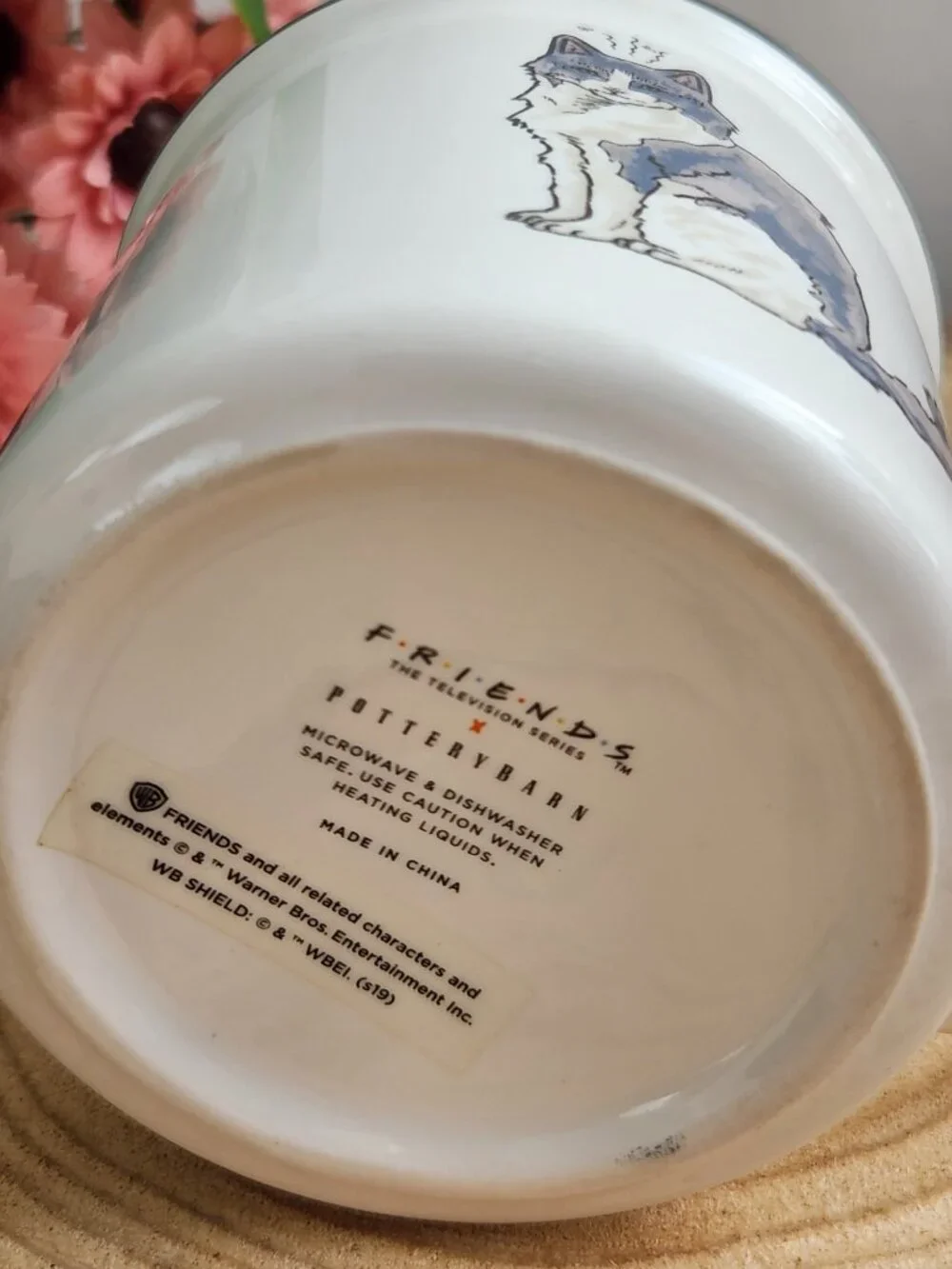 Smelly Cat Friends Pottery Barn Exclusive Ceramic Coffee Cup Mug